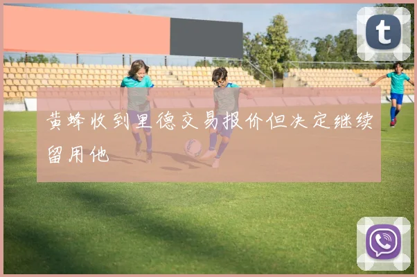 黄蜂收到里德交易报价但决定继续留用他